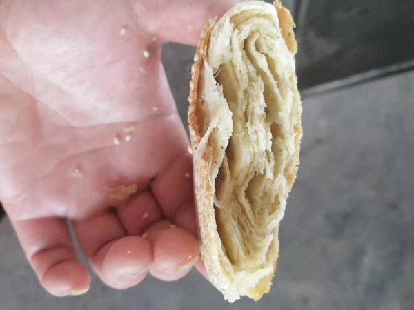 火燒、燒餅成品