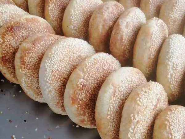火燒、燒餅成品
